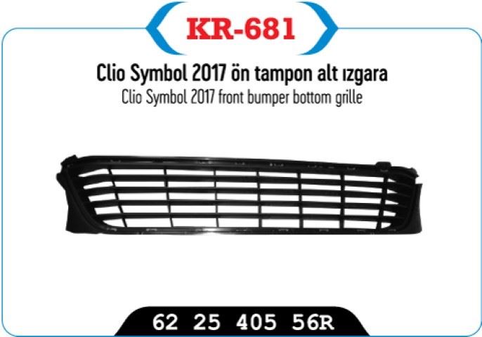 ON TAMPON ALT IZGARA CLIO SYMBOL 2017