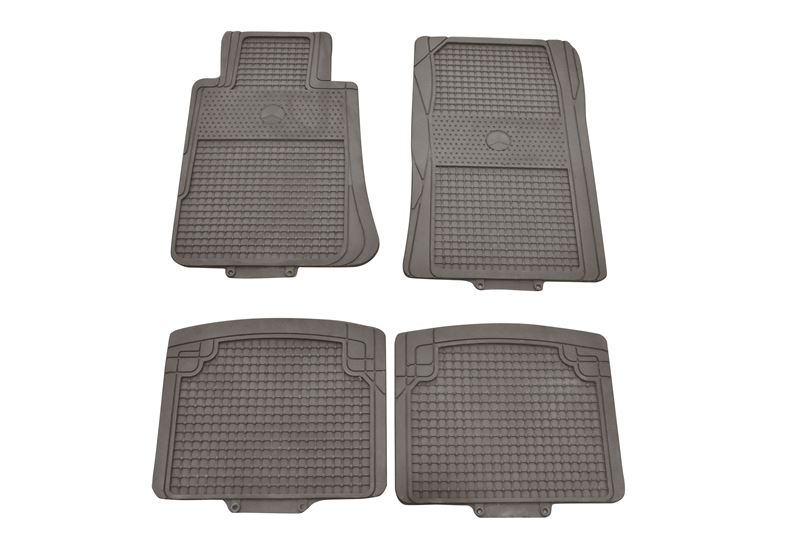 MERCEDES BENZ 4LU KAUCUK PASPAS  (4 PARCA ) GRI ASKILI