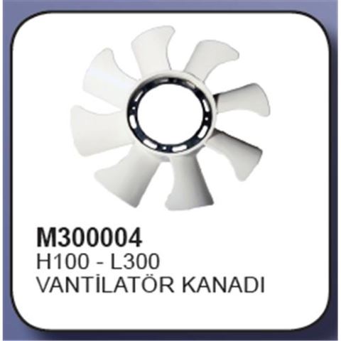 VANTILATOR PERVANE KANADI H 100 L300