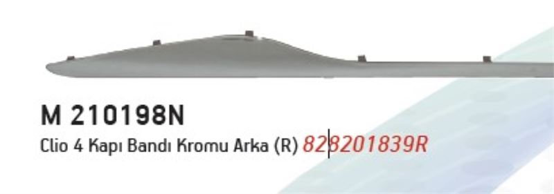 ARKA KAPI BANDI KROM CITA SAG CLIO IV  (828201839R)