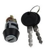 KONTAK KILIT SILINDIRI  2 ANAHTAR VOLKSWAGEN GOLF II-III